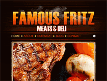 Tablet Screenshot of famousfritz.ca